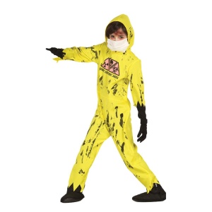 Nuclear Zombie Kostüm für Kinder| Halloween Children's Zombie Nuclear Toxic Costume - carnivalstore.de