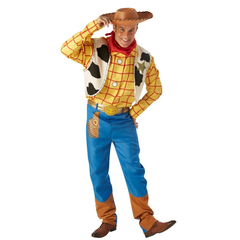 Generique Woody Kostüm für Herren | Erwuessene Männer Toy Story Woody Kostüm - carnivalstore.de