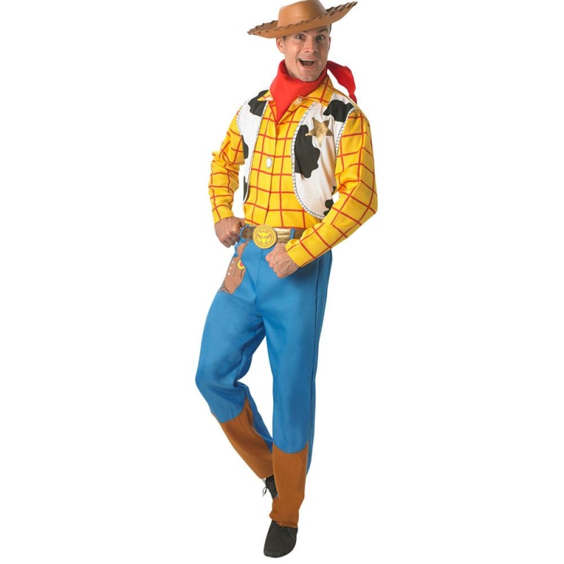 Générique Woody Kostüm für Herren | Déguisement Toy Story Woody homme adulte - carnivalstore.de