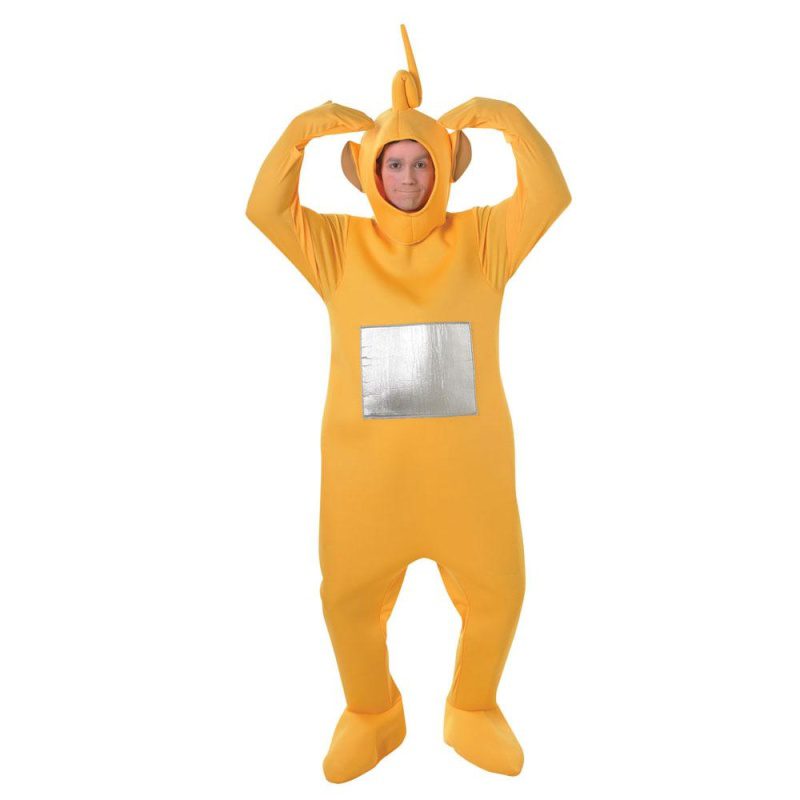 Laa-Laa Teletubbies-Kostüm für Erwachsene | Costume Laa-Laa Teletubbies - Carnivalstore.de