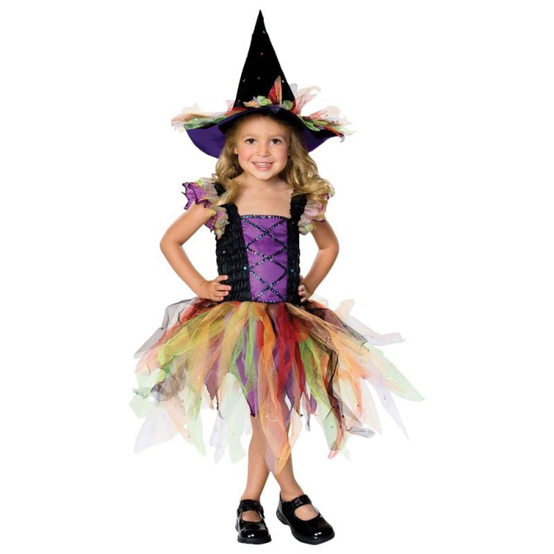 Halloween Glitzer Hexe - carnivalstore.de