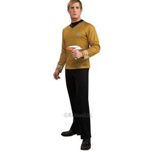 Star Trek - Deluxe Captain Kirk Erwachsener | Star Trek - Deluxe Captain Kirk Adult - carnivalstore.de