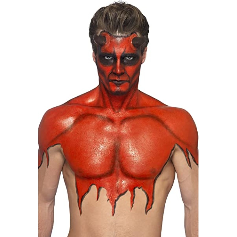 Smiffys Make Up Fx Red Leachtach LaTeX Kit