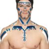 Smiffys Make Up Fx Blue Liquid Latex Kit
