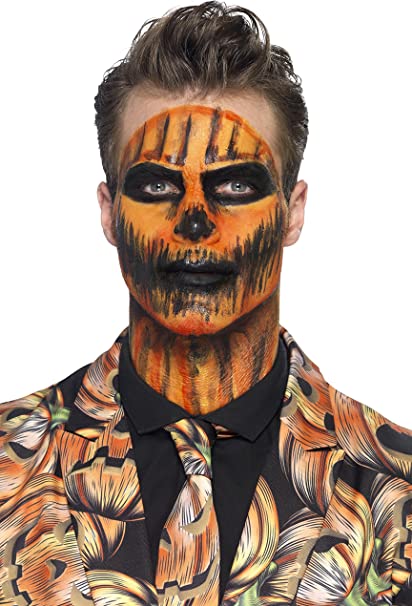 Smiffys Make Up Fx Orange Liquid Latex Kit
