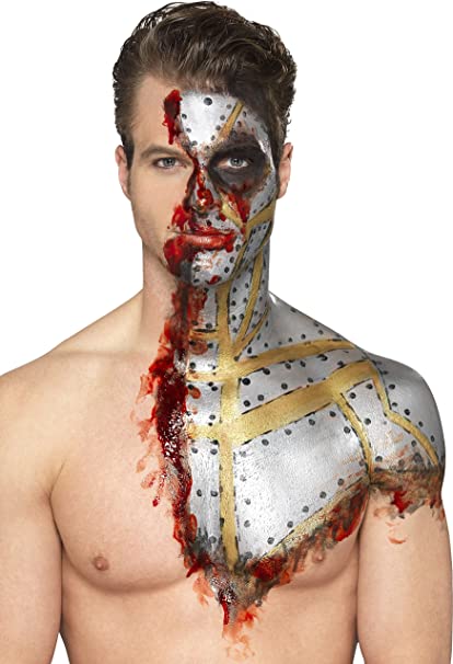 Smiffys Make Up Fx Metallic Liquid Latex Kit