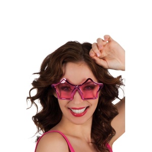 Farverige Star Glasses - Carnival Store GmbH