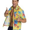 Hawaiian shirt Hibiscus M/L - Carnival Store GmbH