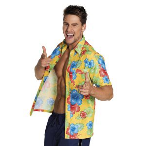 Camisa havaiana Hibiscus M/L - Carnival Store GmbH