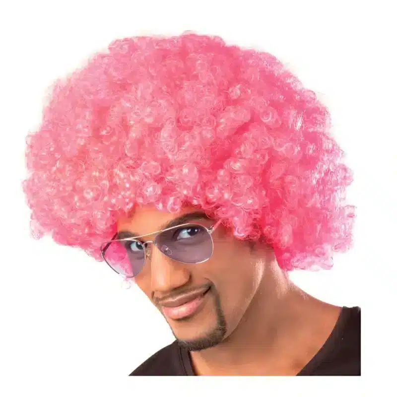 Afro Wig Pink