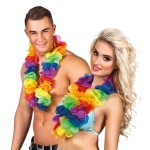 Hawaiian Lei Rainbow XL - Karneval Store GmbH