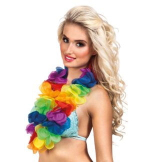 Hawaiian Lei Rainbow XL - Carnival Store GmbH