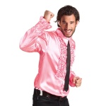 Camisa de festa Rosa claro - Carnival Store GmbH