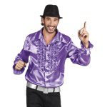 Chemise de fête Violet - Carnival Store GmbH