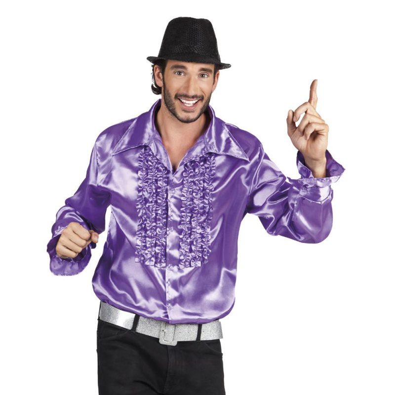 Camisa de fiesta violeta - Carnival Store GmbH