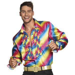 Partyshirt Regenbogen - Carnival Store GmbH