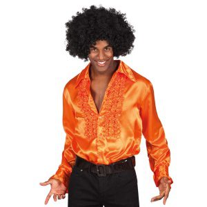 Camisa de Fiesta Naranja - Carnival Store GmbH