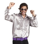 Party Shirt Zilver - Carnival Store GmbH