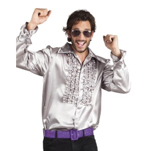 Party Shirt Silver - Carnival Store GmbH