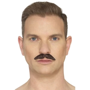 An Mustache Gairmiúil snaidhm láimhe Donn
