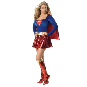 Damenkostüm Supergirl | Täiskasvanute supertüdruku kostüüm – carnivalstore.de