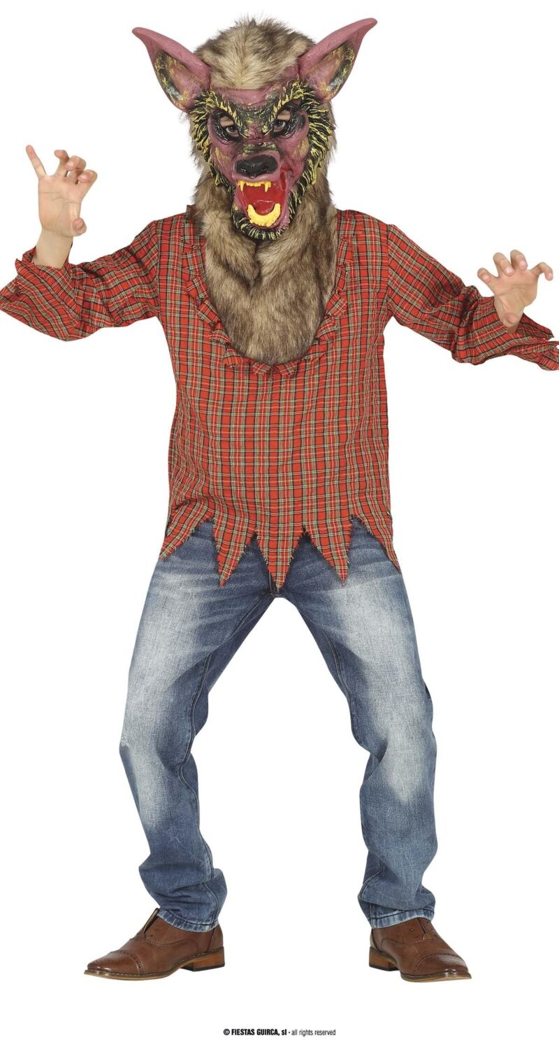 Bad Wolf Costume for Men One Size - Wolf Adult - Image 2