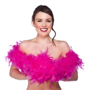 Hot Pink Feather Boa - Carnival Store GmbH