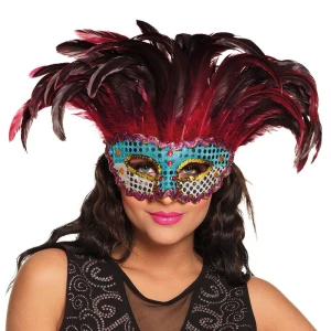 Máscara para os olhos Phoenix Queen - carnavalstore.de