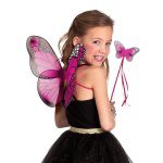 Vlinderset Wings & Wand - carnavalstore.de