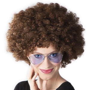 Afro Wig Brown - Carnival Store GmbH
