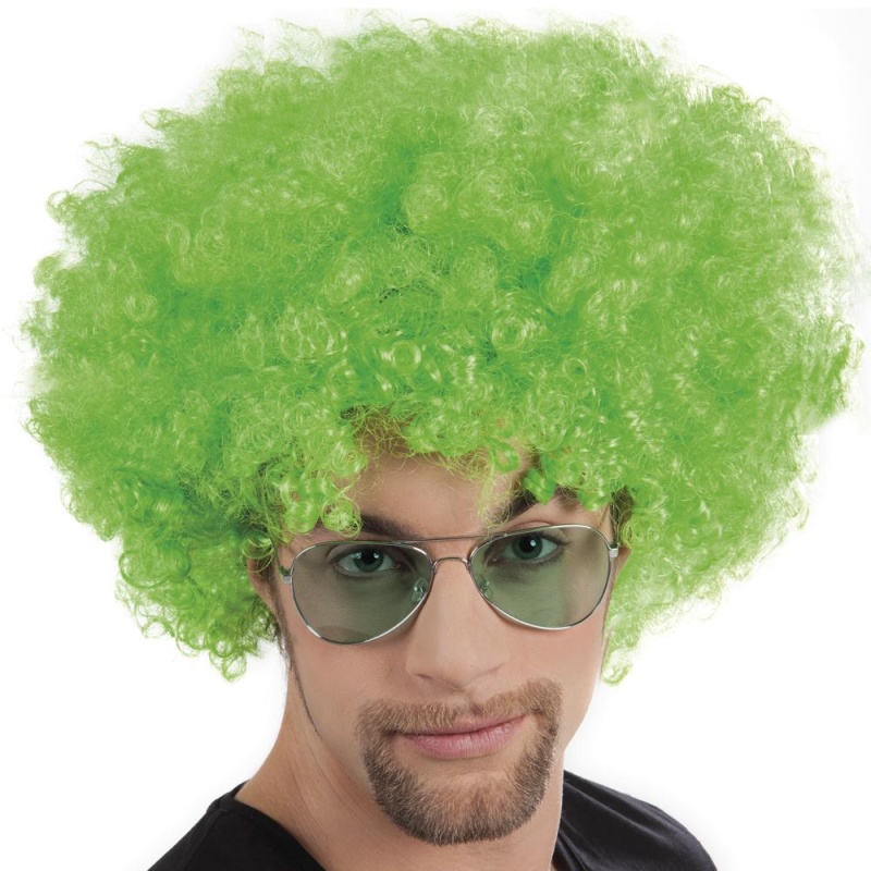 Afro Wig Green - Carnival Store GmbH