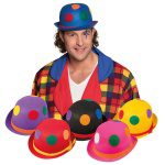 Hat Binky Bowler 6 Colours ass. - carnivalstore.de