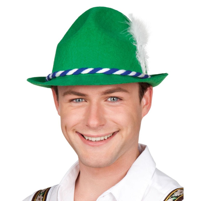 Zeleni klobuk Werner - carnivalstore.de