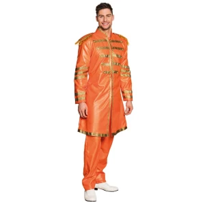 Costume de sergent Papper Orange - Carnival Store GmbH