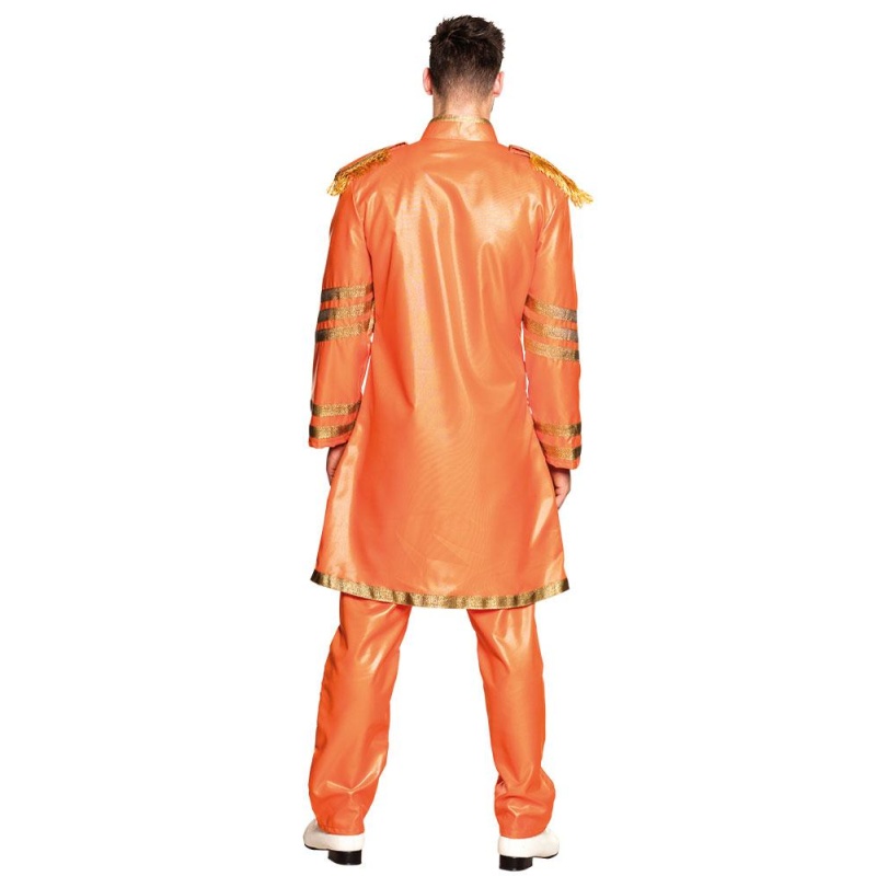 Pomarańczowy kostium Sierżanta Pappera - Carnival Store GmbH