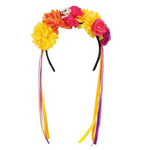 Haarreif Blumen | Tiara La Pelona – carnivalstore.de