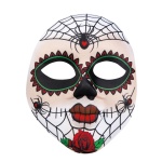 Maska na twarz Mrs Day of the Dead - carnivalstore.de