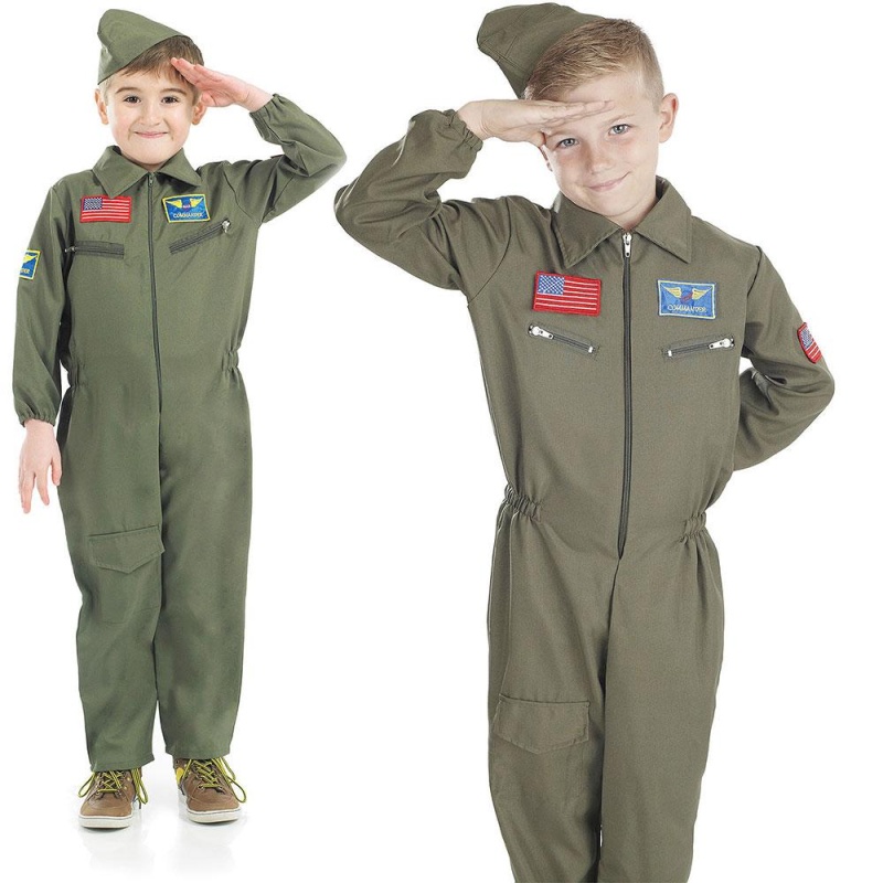 Luft Kadett Kinder Kostüm | Air Cadet Boy - carnavalstore.de