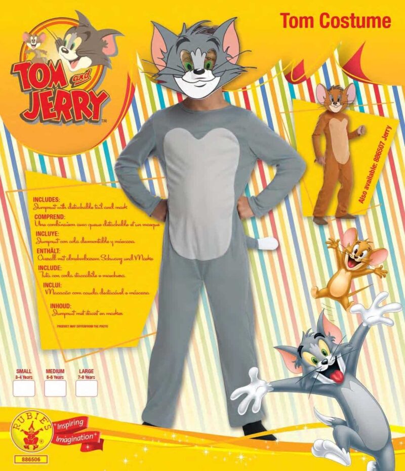 Rubie's Official Tom and Jerry Tom Costume for Children - Image 2