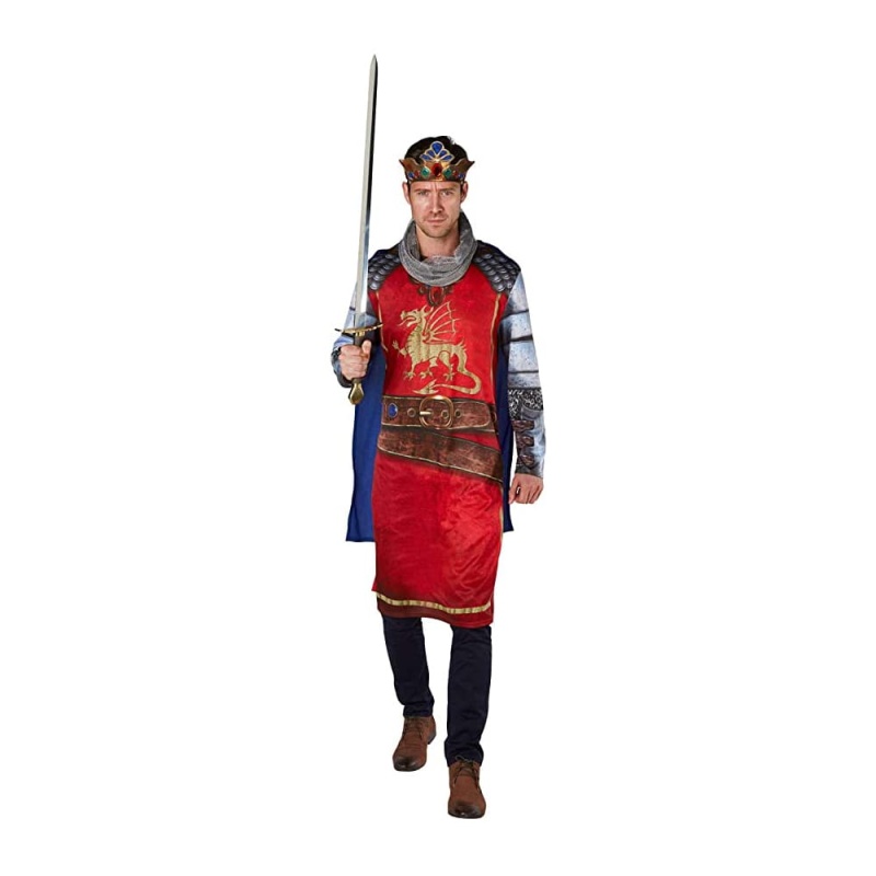 Pánský kostým Rubieho krále Artuše