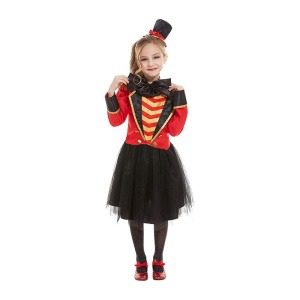 Costume Smiffys Deluxe Ringmaster, ragazza, rosso