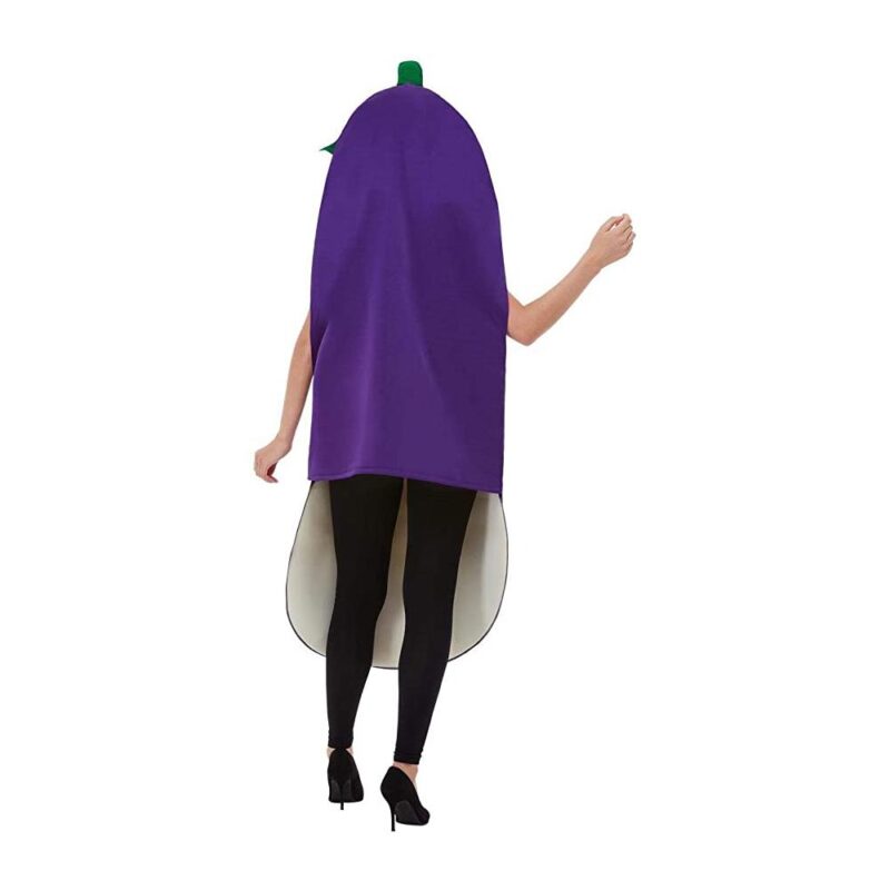 Smiffys 50717 Costume da melanzana, unisex adulto, viola, taglia unica