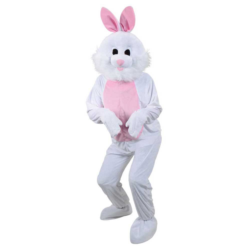 Mascotte de lapin de Pâques blanc - Carnival Store GmbH