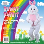 White Easter Bunny Mascot
