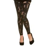 Erwuessener Dammen Footless Zombie Tights