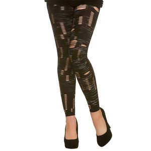 Collants zombies sans pieds pour femmes adultes