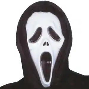 Screaming Mask with Hood