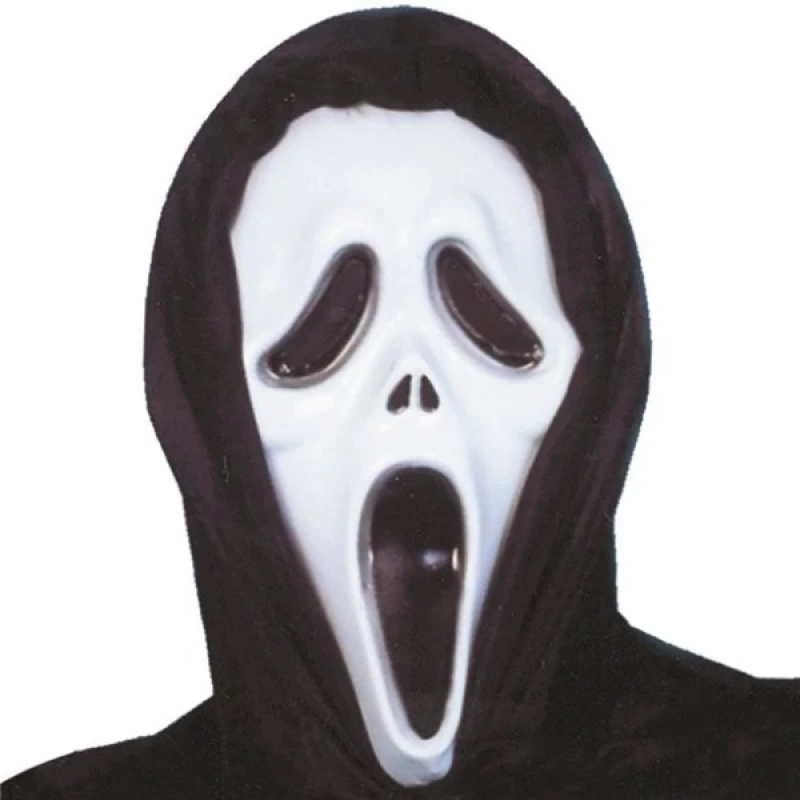 Screaming Mask with Hood
