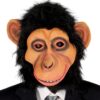 Chimp Mask with Hair