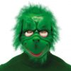 Green Grumpy Goblin Mask